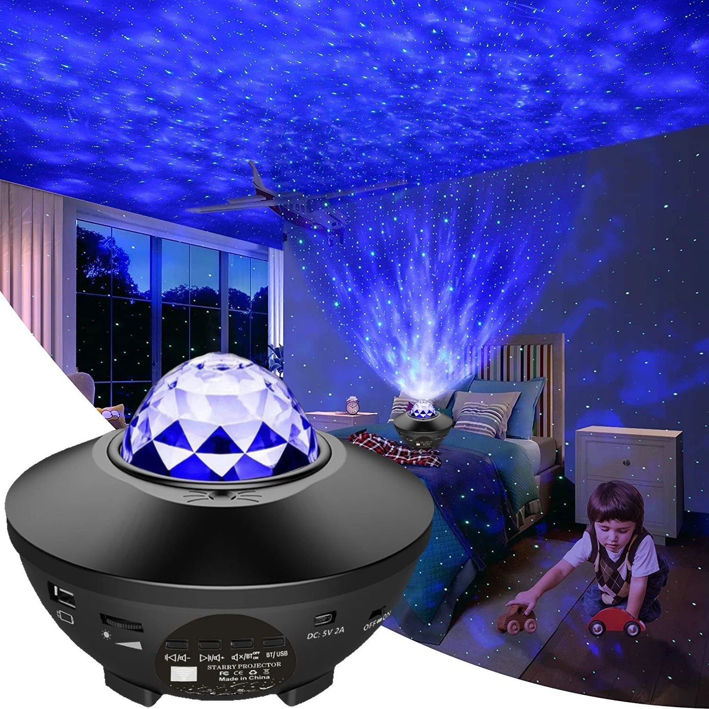 Projecteur Ciel Étoilé™- Enceinte & Bluetooth