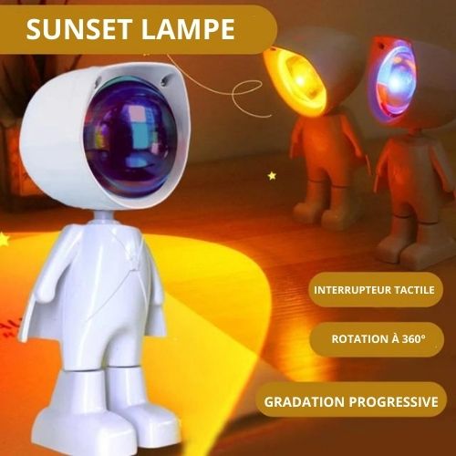 Lâmpada Sunset™ - Robô Astronauta 